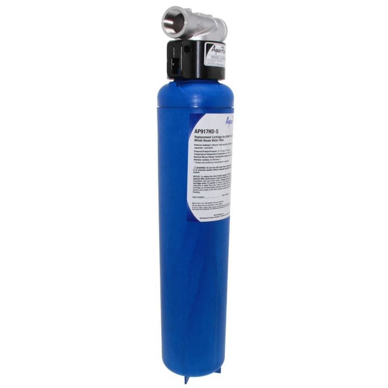 3M Aqua-Pure AP904 whole house water filtration system with stainless steel head and quick change cartridge