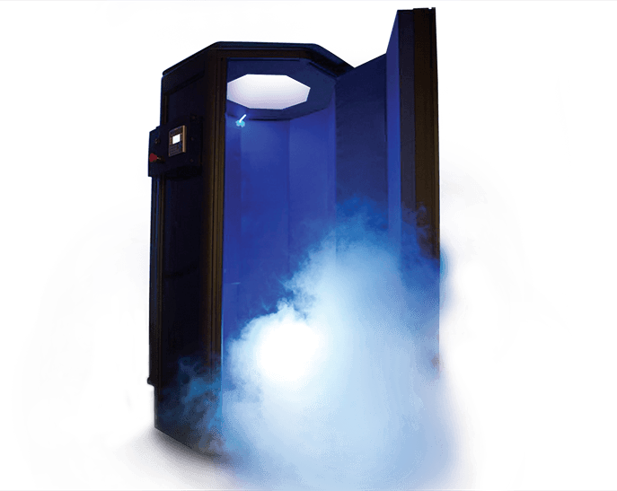 Impact Cryotherapy liquid-nitrogen commercial cryosauna (discontinued brand)
