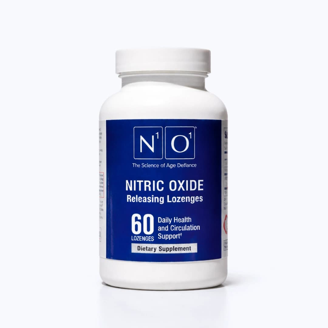 N1O1 Nitric Oxide Lozenges 60-count bottle