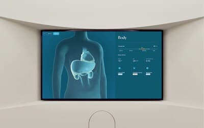 Neko Health body scan station with multi-sensor array