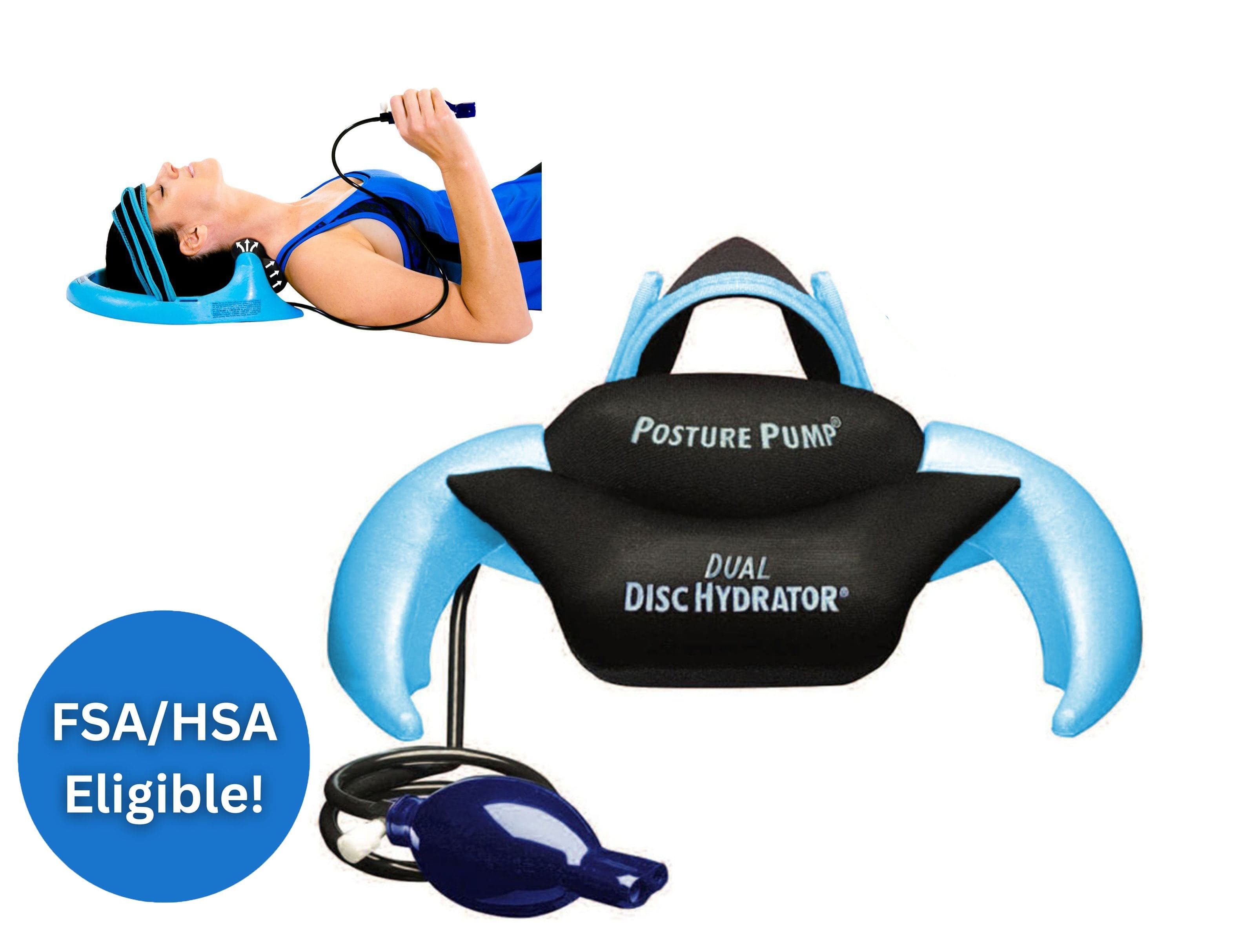 Posture Pump Dual Disc Hydrator Model 1400-D neck decompression device