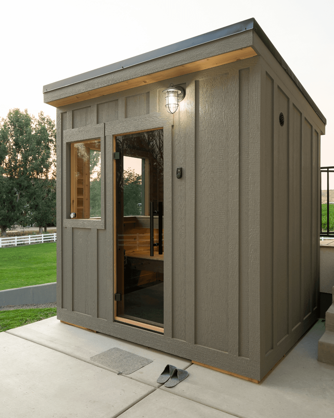 Sweat Kingdom SK 110 flagship luxury sauna - configurable from $17,995 to $31,200