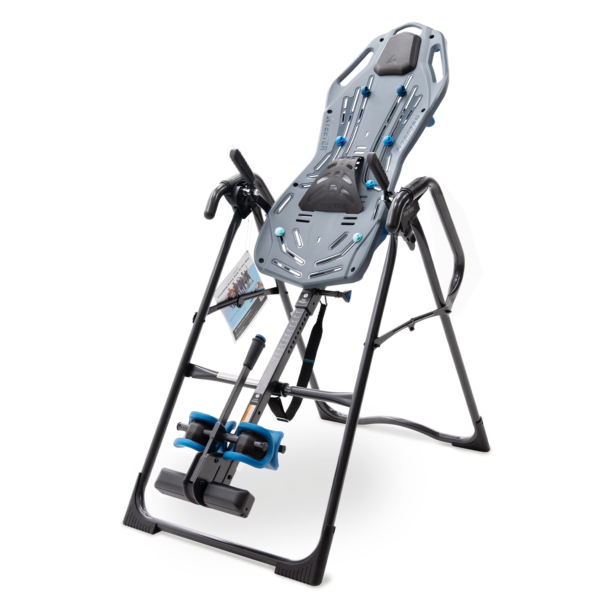 Teeter FitSpine X3 inversion table with ankle lock system and angle tether