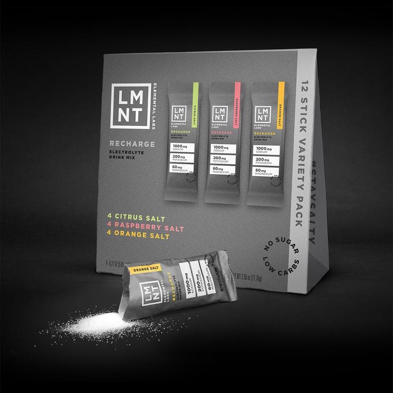 LMNT Recharge electrolyte sticks