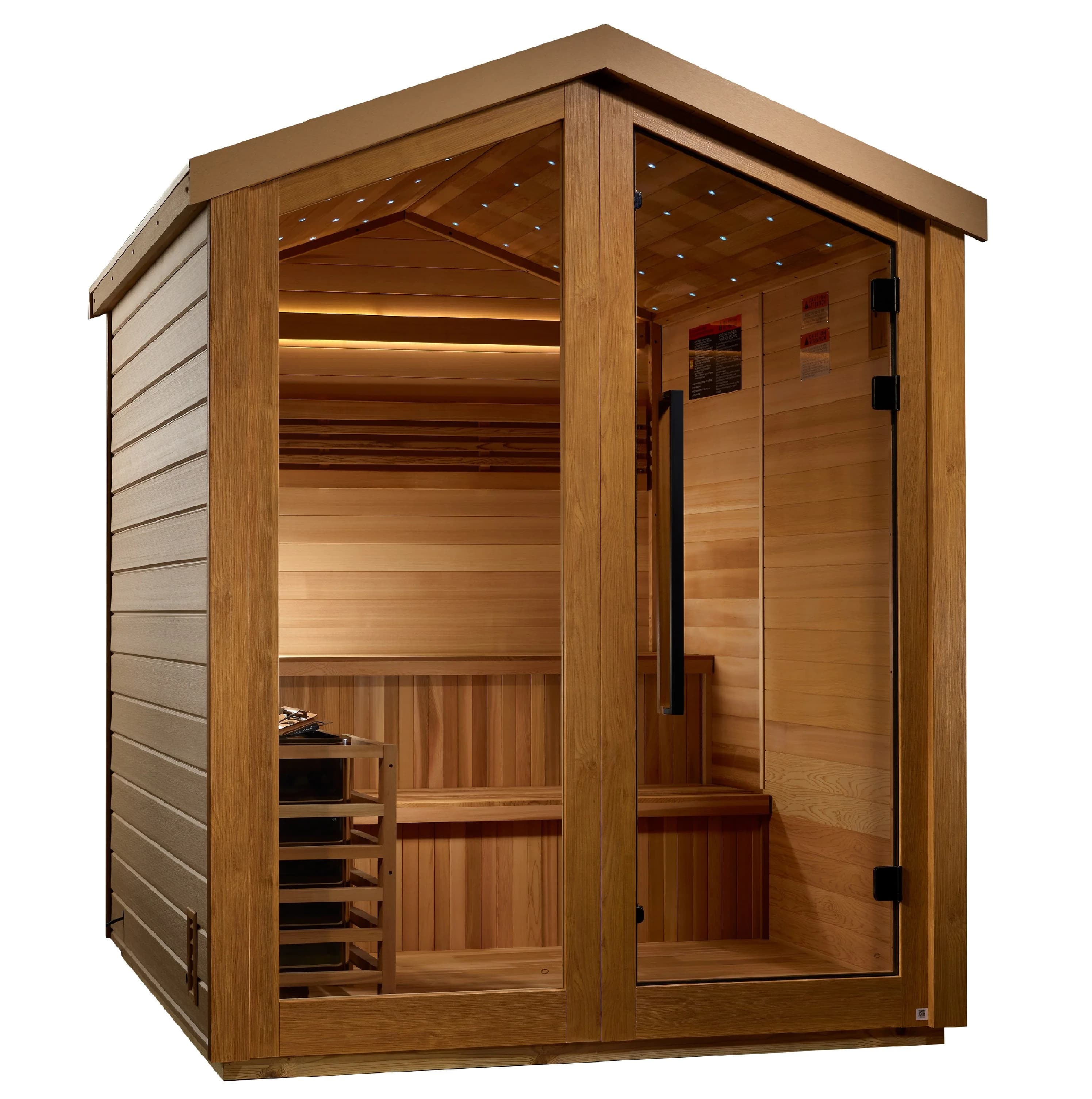 Golden Designs Kaarina 6-person barn outdoor traditional sauna