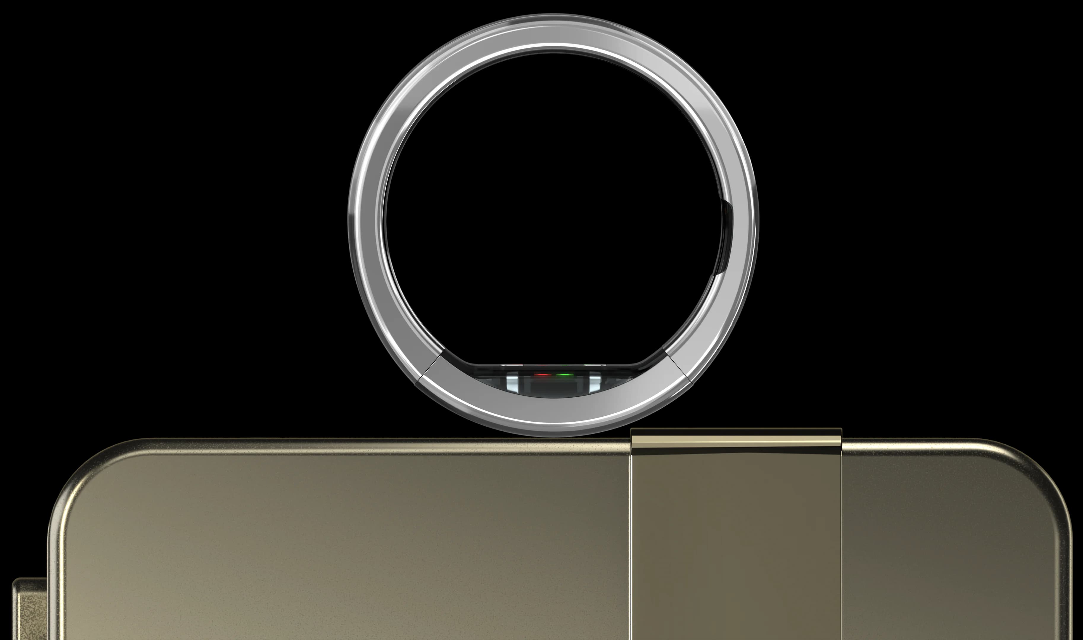 Ultrahuman Ring Pro smart ring in titanium