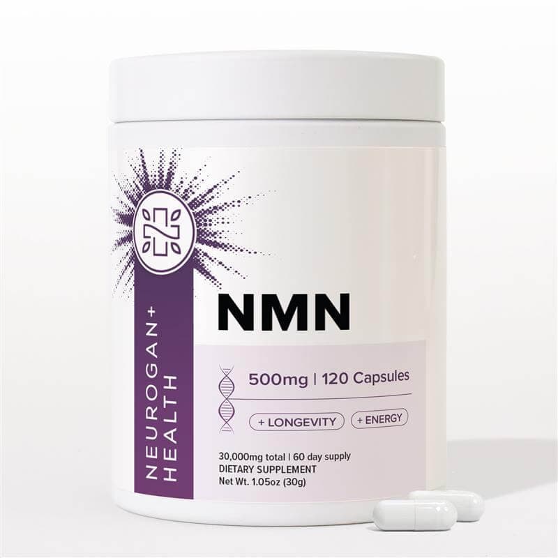 Neurogan Health NMN Capsules 500mg bottle - longevity supplement