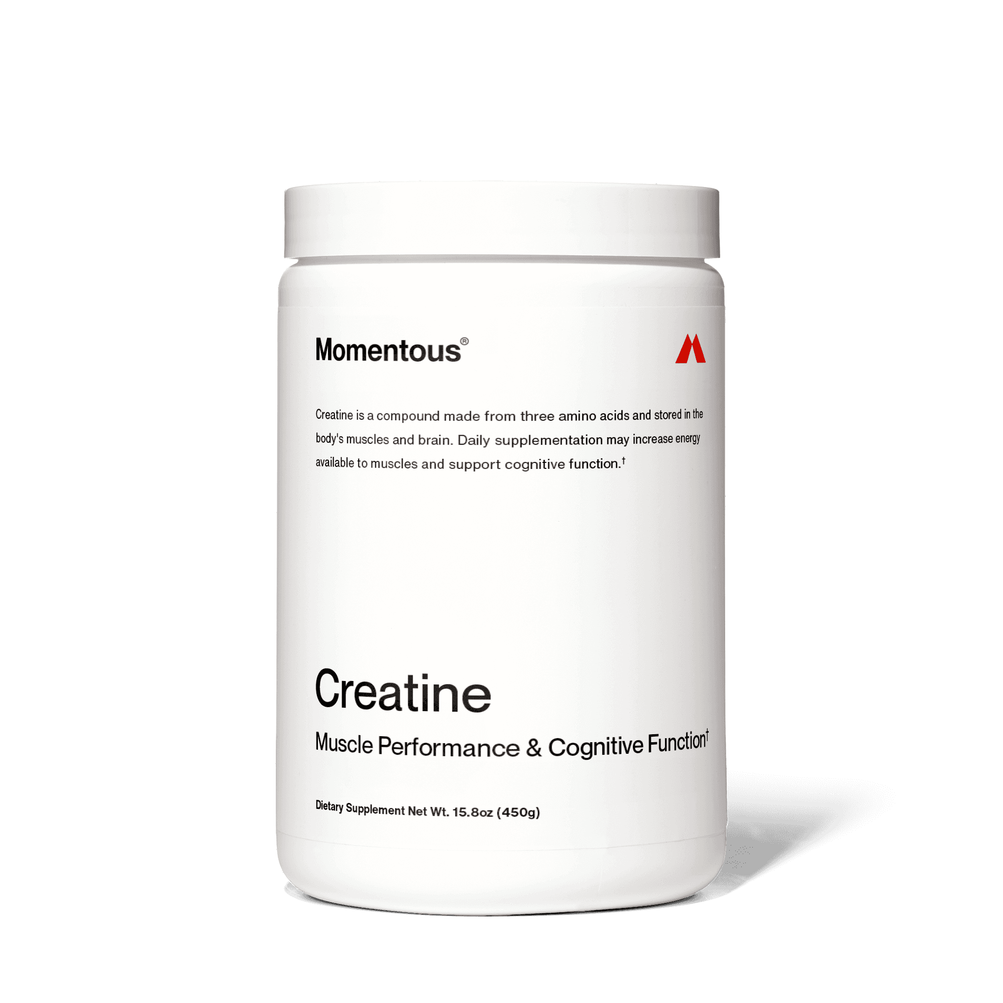 Momentous Creatine Monohydrate tub