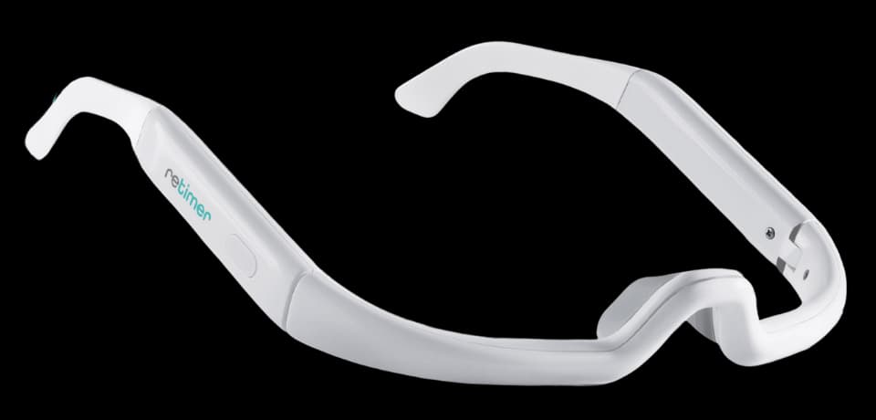Re-Timer 3 circadian light therapy glasses - Adelaide-made wearable for jet lag, shift work, sleep phase shifting