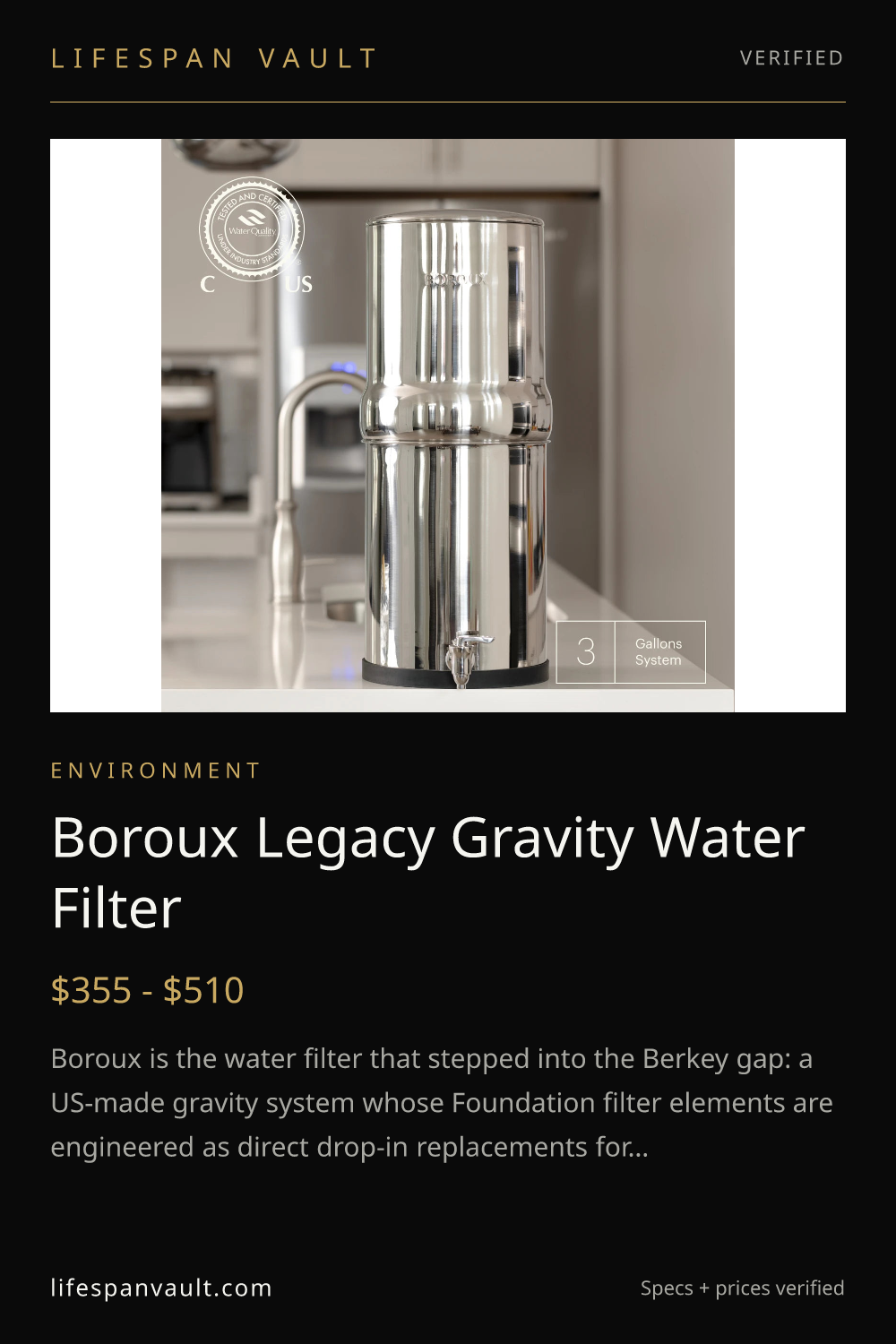 Boroux vs Berkey: Which Gravity Water Filter Wins in 2026?