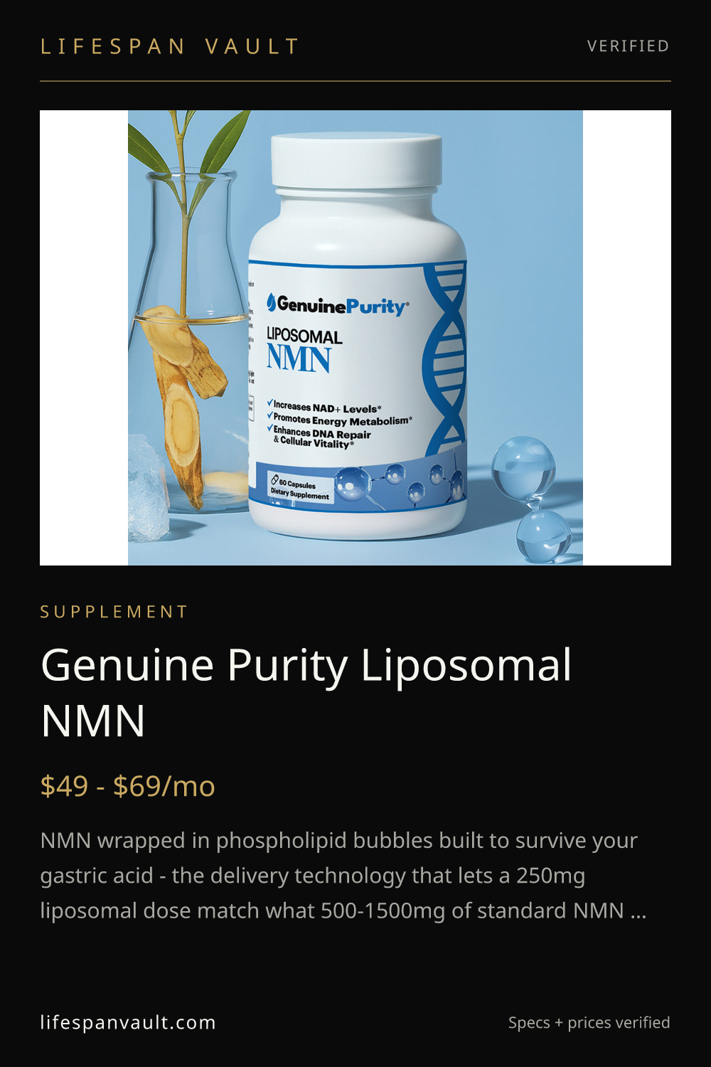 Is Liposomal NMN Worth It? Absorption vs Cost