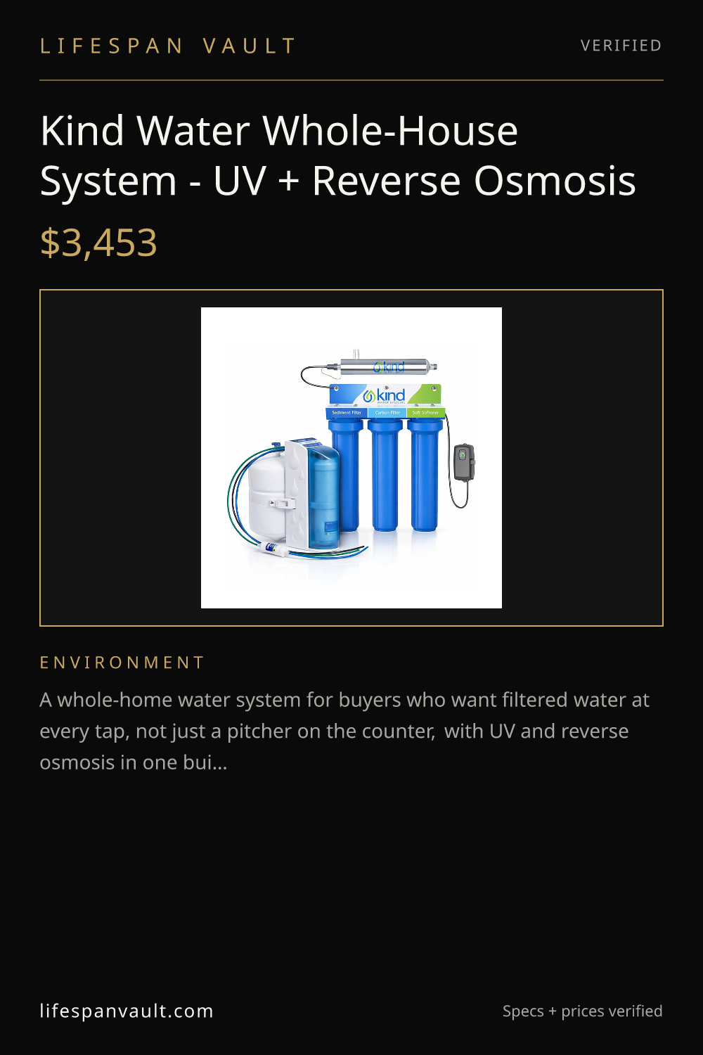 How Much Does A Whole House Water Filter Cost In 2026 Lifespan Vault