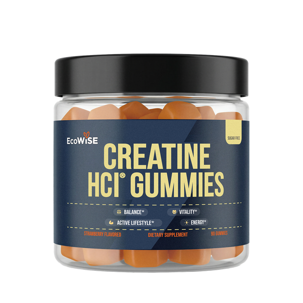 EcoWise Creatine HCl Gummies bottle